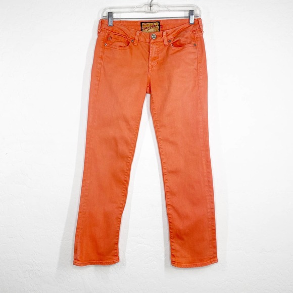 Vintage Dear John Coral Reef Skinny Jeans 27 - Picture 1 of 6